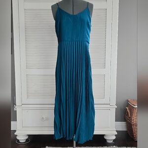 RACHEL Rachel Roy | Elegant Blue Pleated Dress